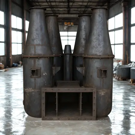 muilti cyclone duct collectors