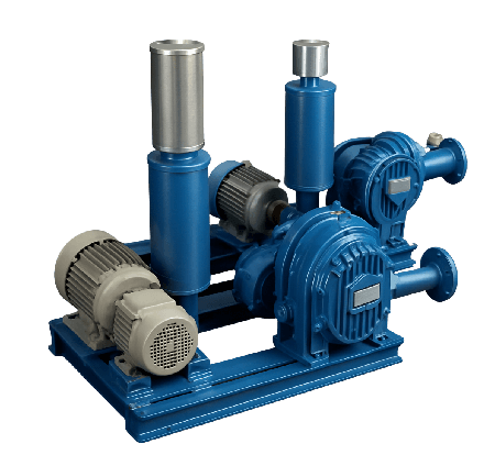 Twin-lobe Positive Displacement Blowers