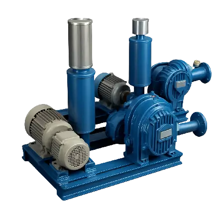 twin lobe Positive Displacement blowers